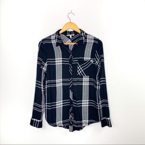 Calvin Klein Plaid Button Down Shirt - (Size M)